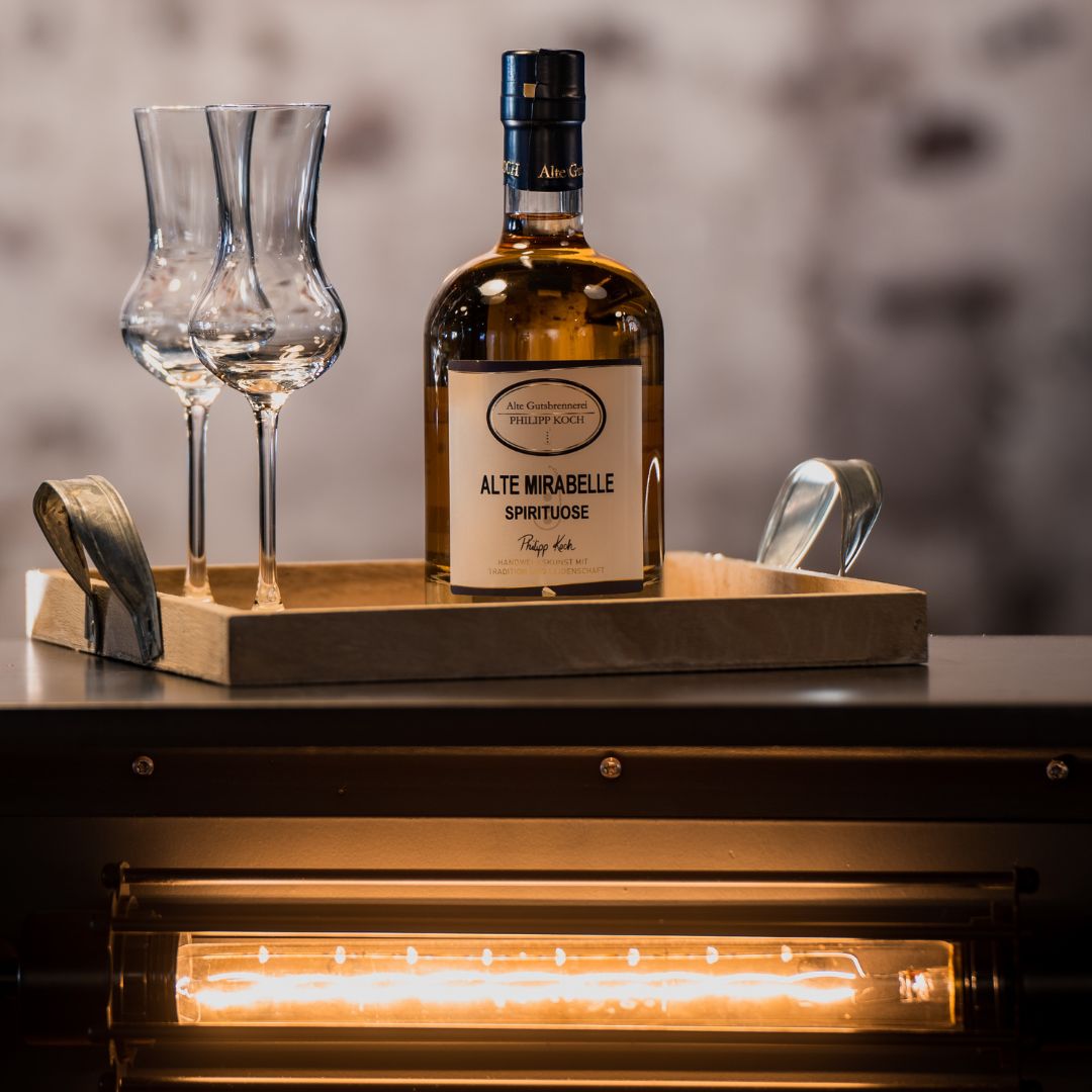 Alte Mirabelle Spirituose Alte Gutsbrennerei Philipp Koch