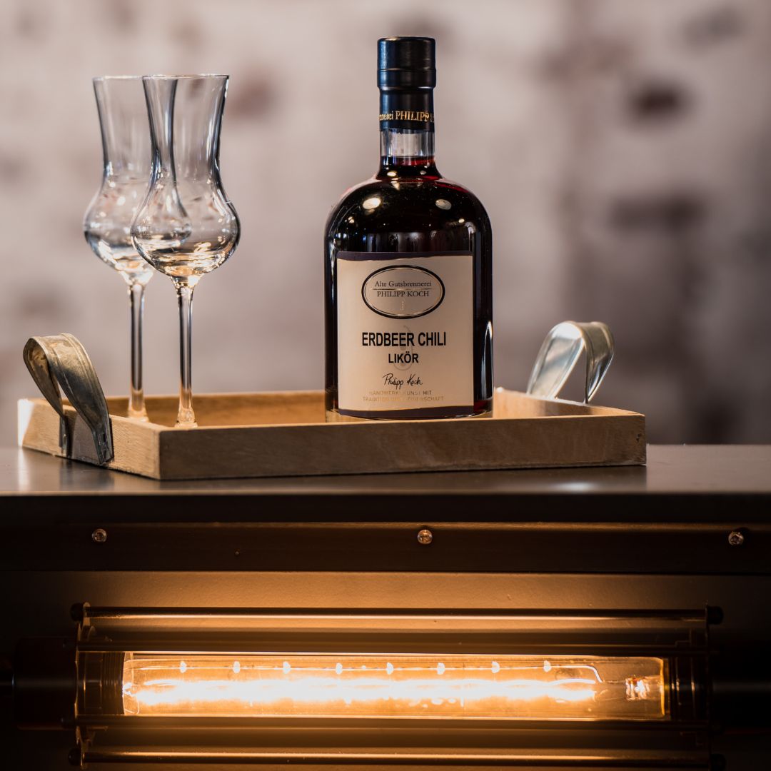 Erdbeer Chili Likör Alte Gutsbrennerei Philipp Koch