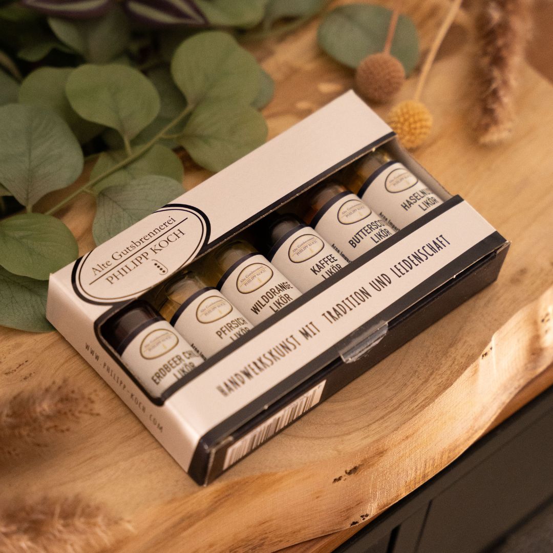 Likör Tasting Set Alte Gutsbrennerei Philipp Koch V3