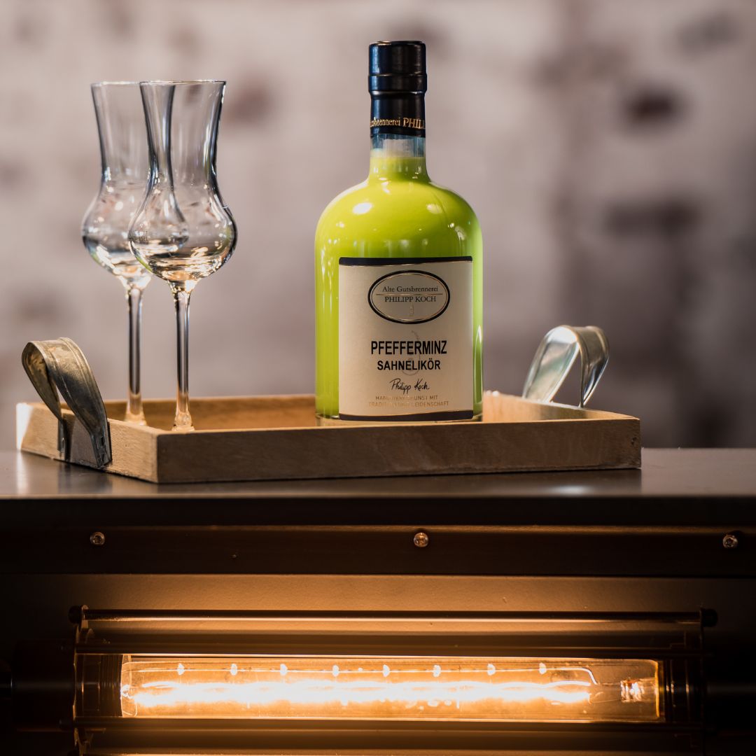 Pfefferminz Likör Alte Gutsbrennerei Philipp Koch