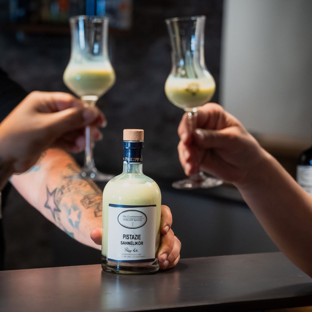 Pistazien Likör Alte Gutsbrennerei Philipp Koch Prost