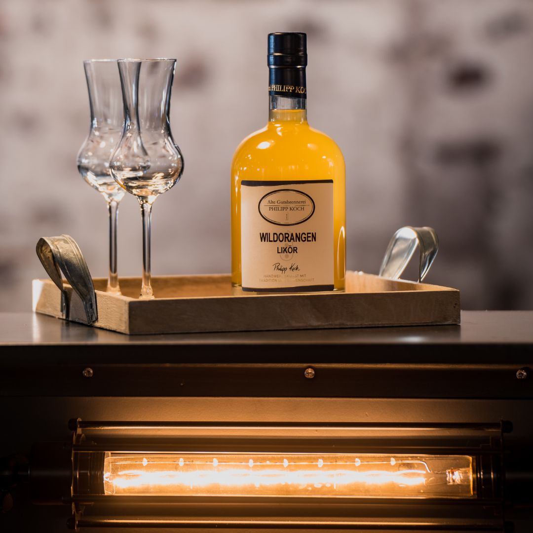 Wildorangen Likör Alte Gutsbrennerei Philipp Koch