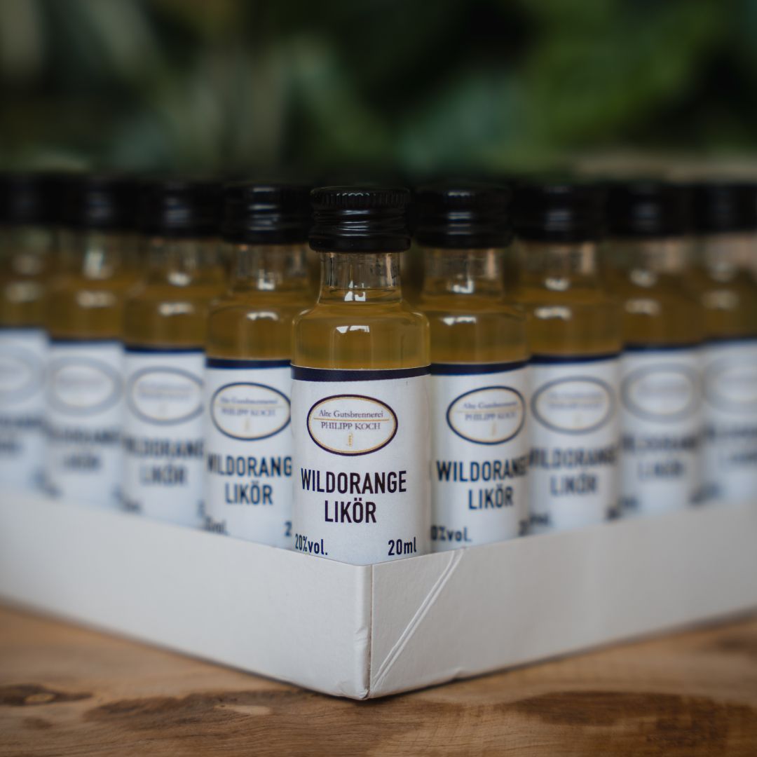 Wildorangen Shots Alte Gutsbrennerei Philipp Koch