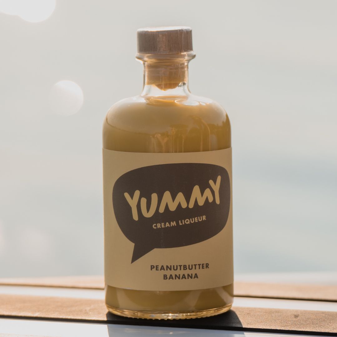 Yummy Erdnuss Banane Sahne Likör Alte Gutsbrennerei Philipp Koch V2