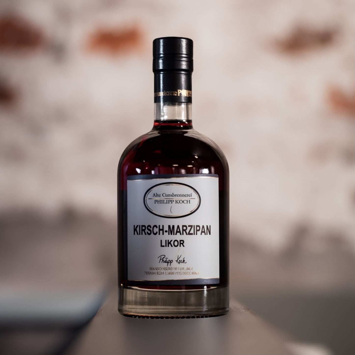 Kirsch-Marzipan Likör | winterlicher Fruchtlikör Limited Edition | 0,5L | 20%