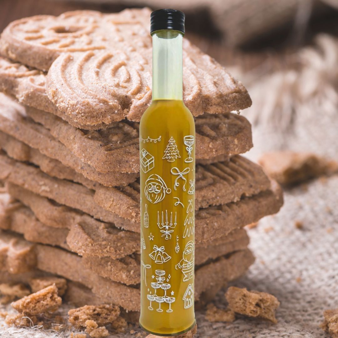 Spekulatius Sahnelikör | Weihnachtsplätzchen Likör in Designflasche | 0,35L | 15%
