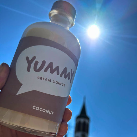 YUMMY Kokos Likör | Kokos Sahnelikör | 0,5L | 15%