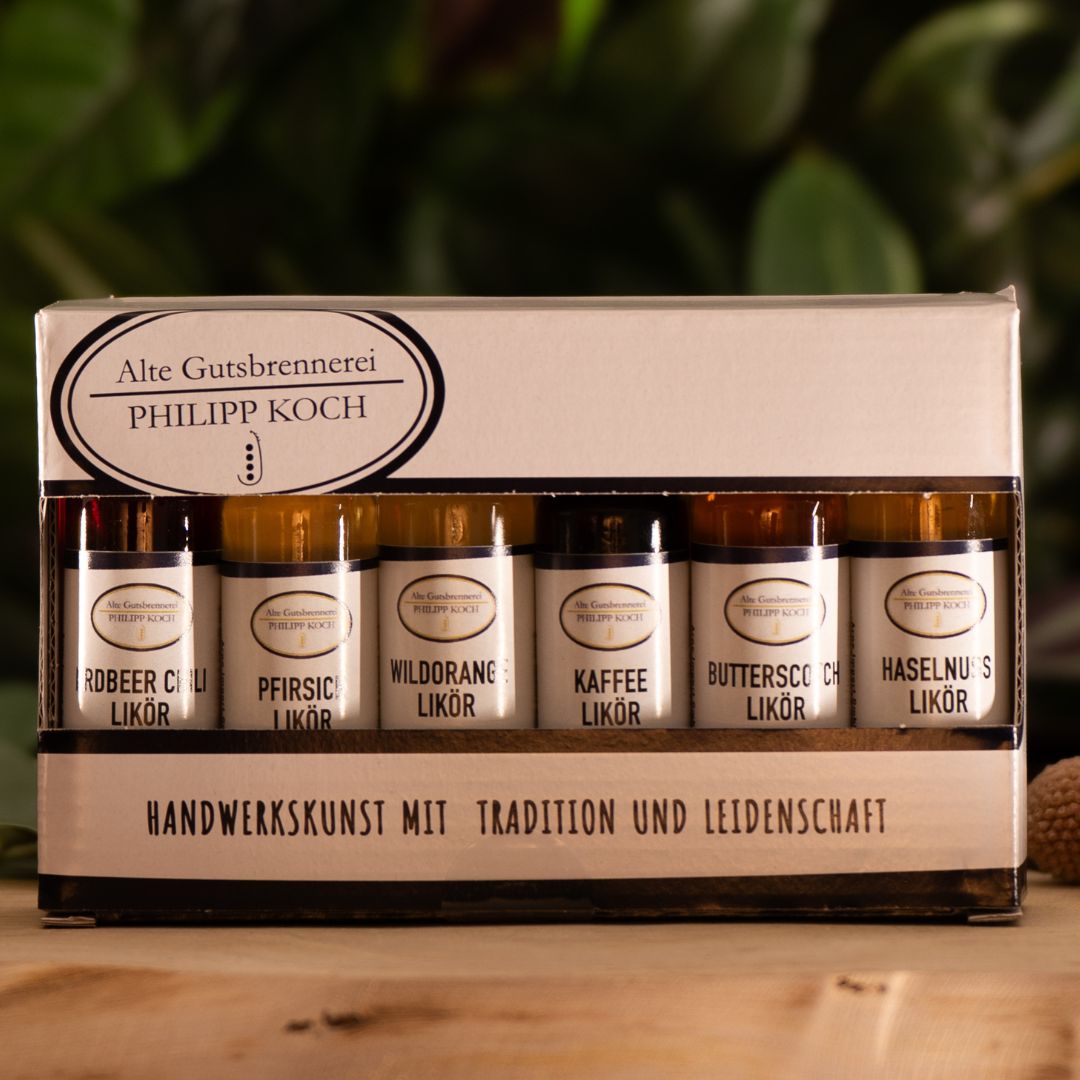 Likör Tasting Set Alte Gutsbrennerei Philipp Koch