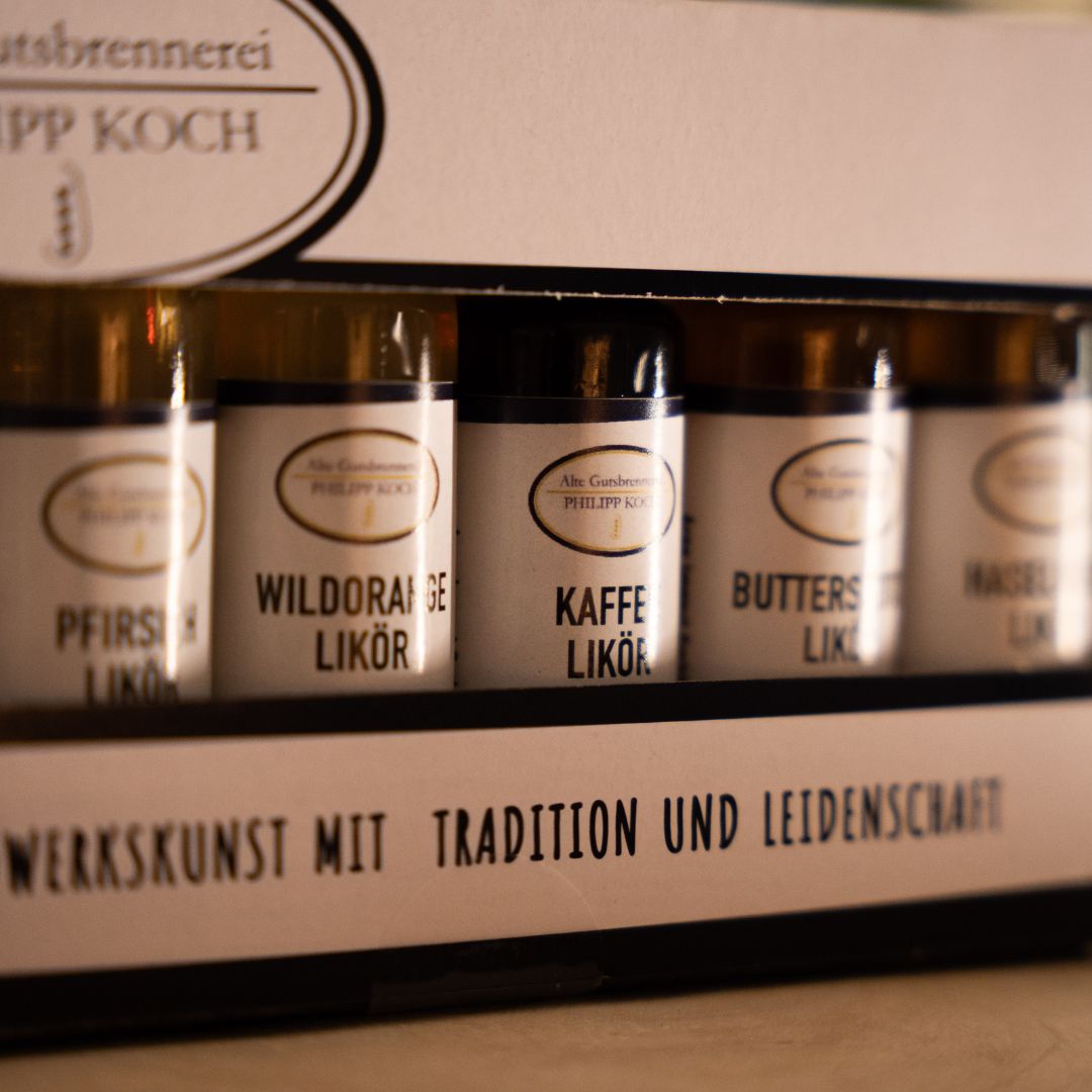 Likör Tasting Set Alte Gutsbrennerei Philipp Koch V2
