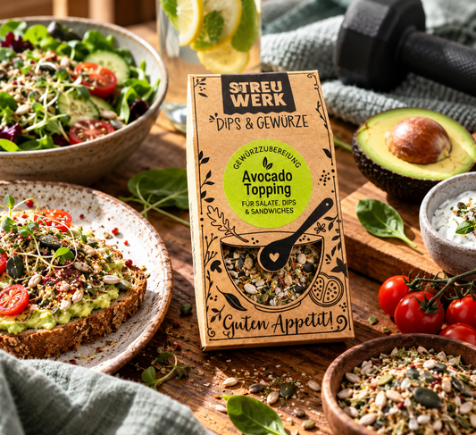 Avocado Topping I Premium Gewürz für Guacamole und Sandwiches von Streuwerk