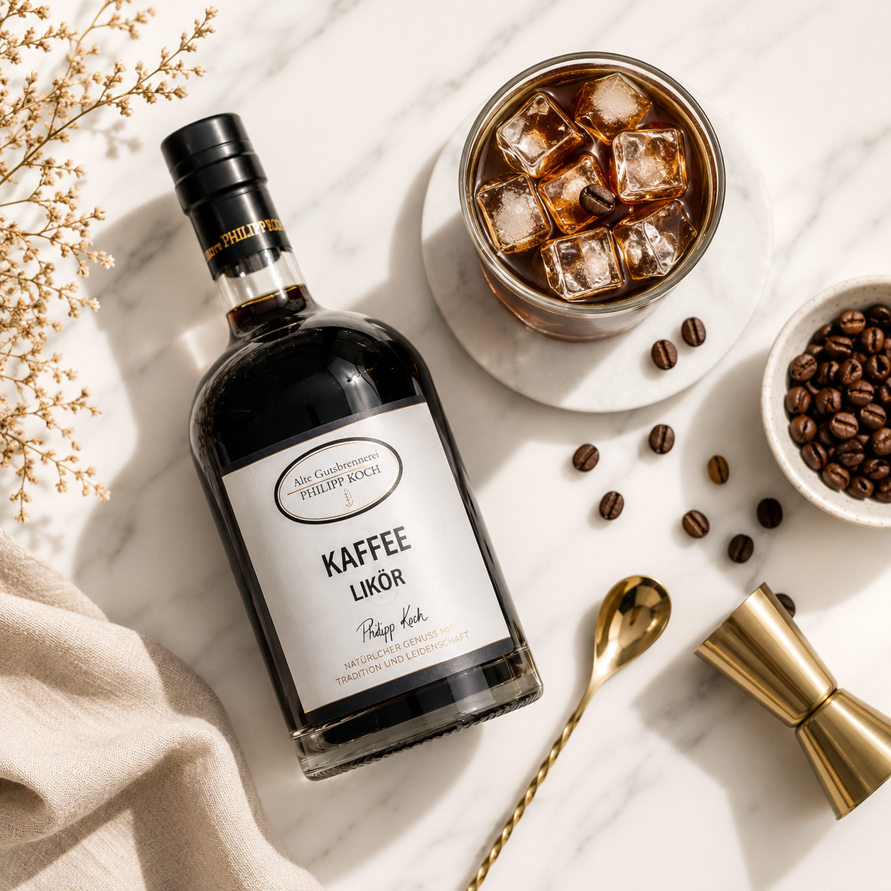 Kaffe Likör | feiner Kaffee Likör | 0,5L | 20%