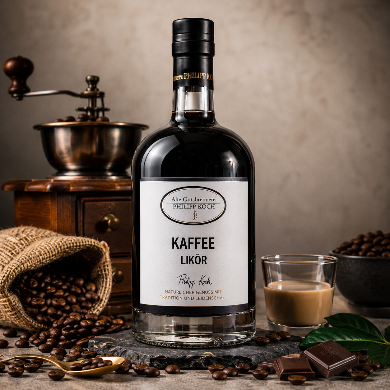 Kaffe Likör | feiner Kaffee Likör | 0,5L | 20%