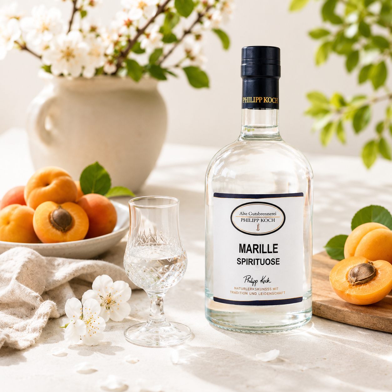 Marillen Spirituose | fruchtiger Marillen Schnaps | 0,5L | 35%