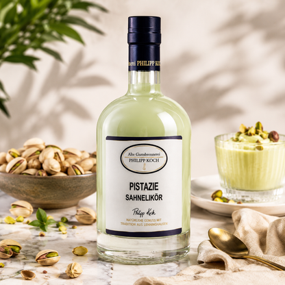 Pistazien Sahnelikör | delikater Pistazie Likör | 0,5L | 15%