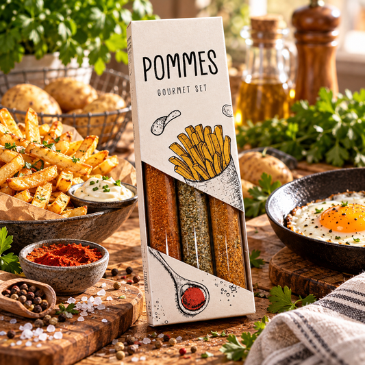 Pommes Gewürz Mischung Trio I 3 Pommes Frites Gewürze
