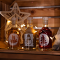 Trio Weihnachtsliköre | bedruckte XMAS Designflasche Spekulatius, Bratapfel & Pflaume-Zimt | 3x 0,2L